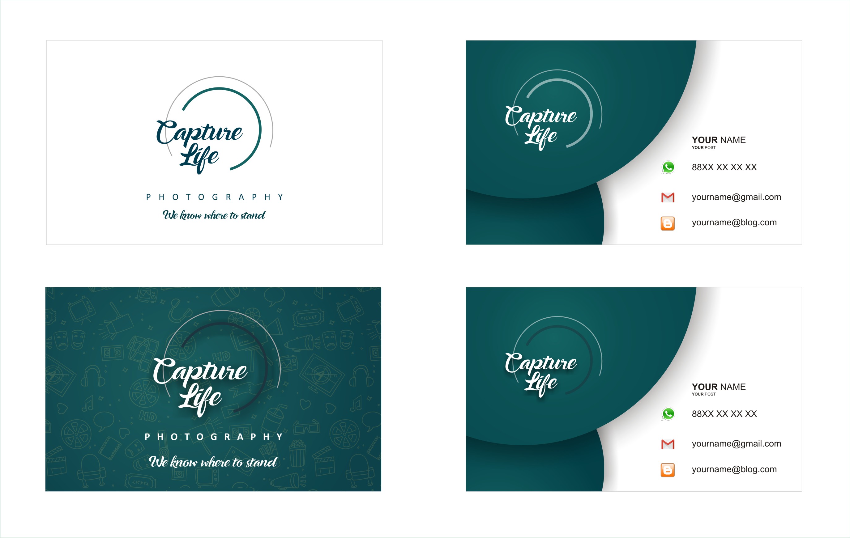 techjay digital solutions visiting card design portfolio